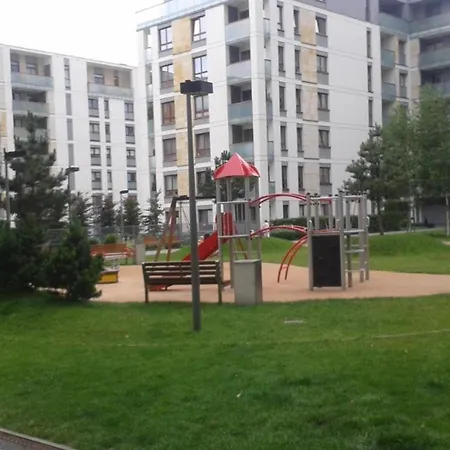 Lägenhet Modern Zoliborz Lux Near Center With Parking And Garden